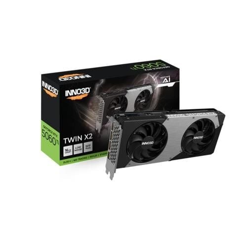 Inno3D RTX5060 8GB Twin X2 128Bit GDDR7 3xDP HDMI Ekran Kartı