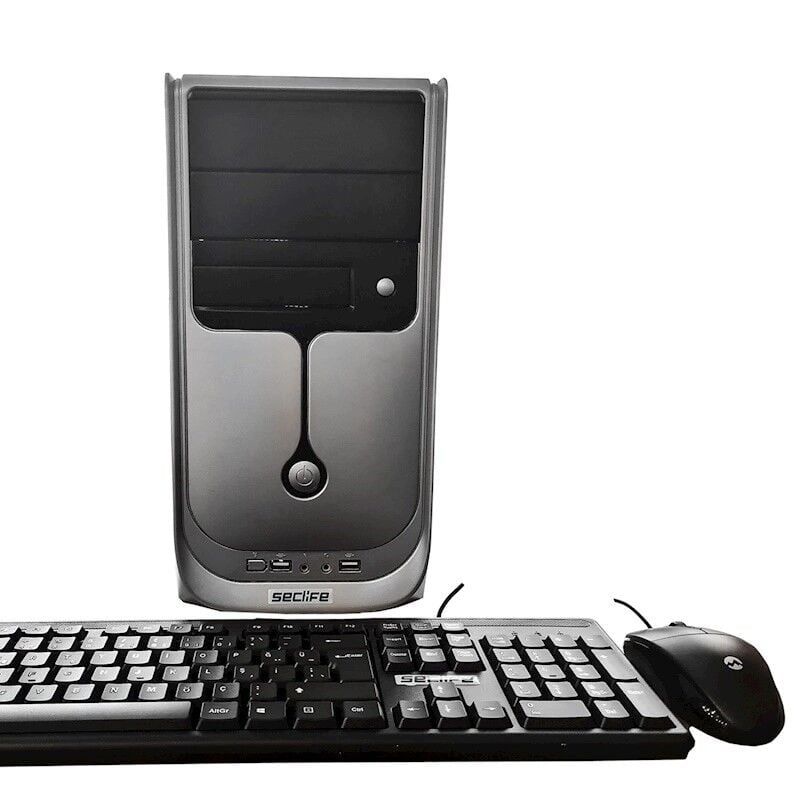 Seclife SC-5530 İ3-530 8GB 128GB SSD Dos Masaüstü Pc