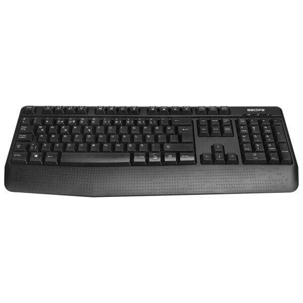 Seclife SKM-335 Siyah Kablosuz Q Klavye + Mouse Set