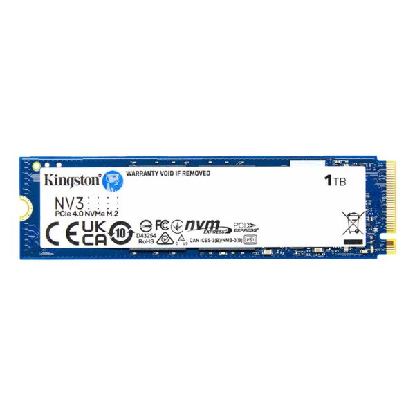 1TB Kingston NVMe PCIe 4.0 M.2 6000-4000 MB/s SNV3S/1000G SSD Disk