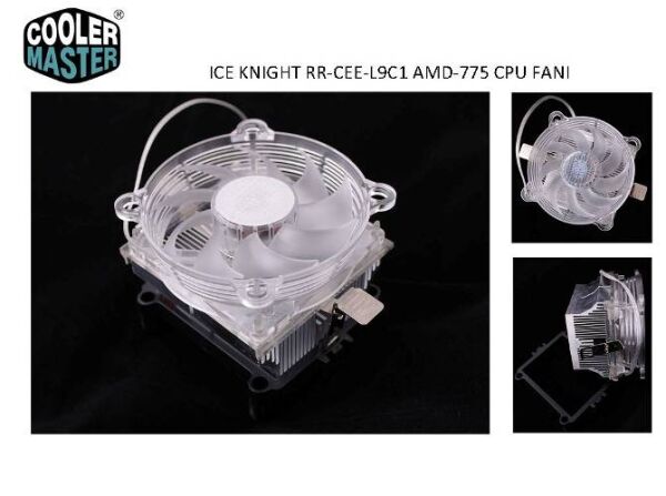 Cooler Master Rr-Cee-L9c1-Gp Amd + İntel 775 Geçmeli Cpu Fan