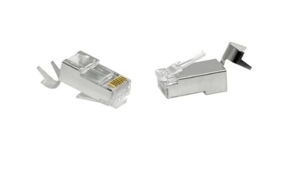 Seclife SNW-7030P Cat6A/Cat7 Yeni Nesil Delikli Metal (70 Ad) RJ45 Konnektör