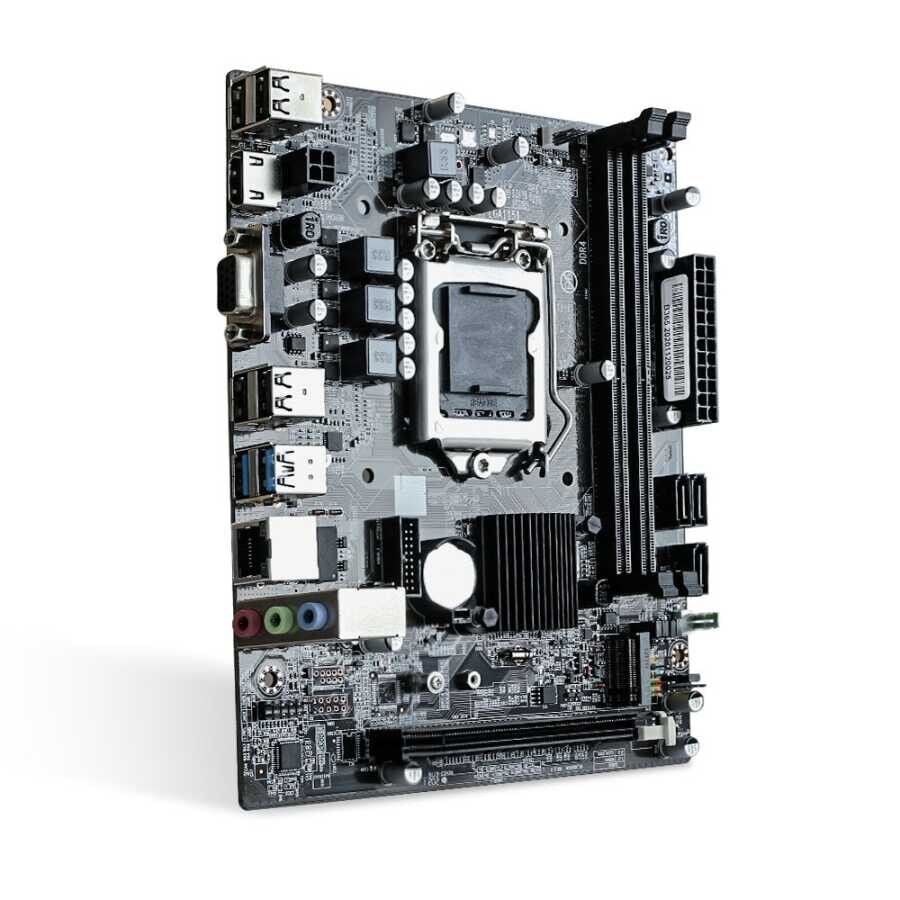 Turbox GameArt H310C B365 Sata M2 DDR4 3200MHz 1151P Vga Hdmi Ses G.Lan Anakart