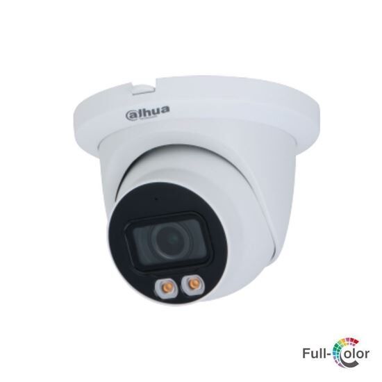 Dahua IPC-HDW2249T-S-IL-0280B 2MP 2.8MM FullColor Sesli Turret Dome Ip Kamera