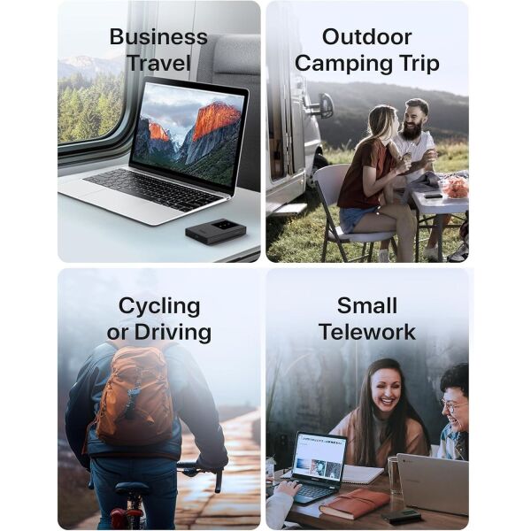 Tenda MF3 4G LTE WiFi6 Bataryalı Taşınabilir Mobil Router