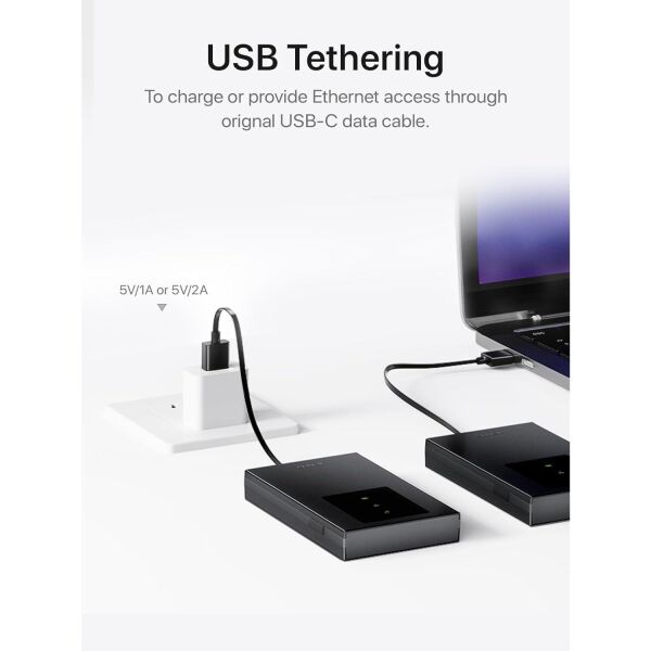 Tenda MF3 4G LTE WiFi6 Bataryalı Taşınabilir Mobil Router