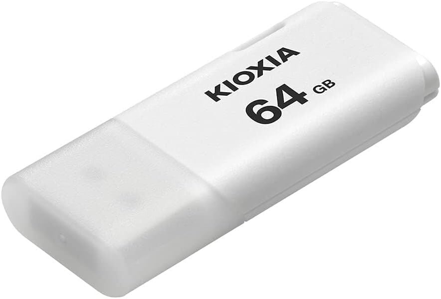 64GB KIOXIA U202 LU202W064GG4 Beyaz USB 2.0 Flash Bellek