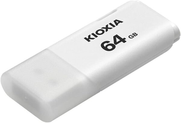 64GB KIOXIA U202 LU202W064GG4 Beyaz USB 2.0 Flash Bellek