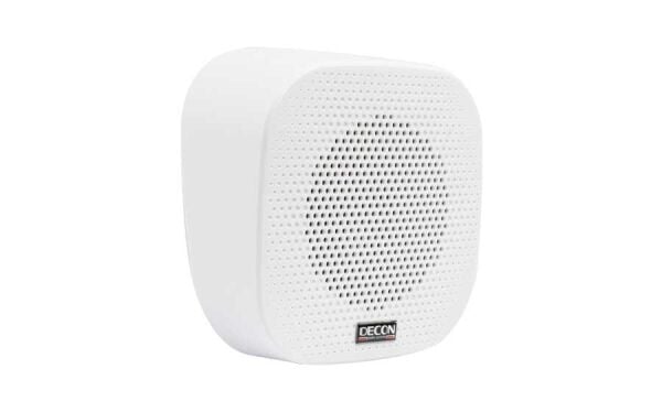 DECON DS-58T 5'' 10W 100V Hat Trafolu Duvar Tipi Kabin Hoparlörü Beyaz