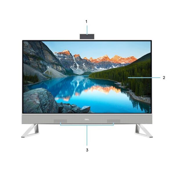 Dell 23.8'' EC242501020UBU I5-1334U 16GB 512 SSD Ubuntu AIO Pc