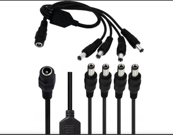 POWER JACK 1 ADET  GİRİŞ-4 ADET 12V ÇIKIŞ