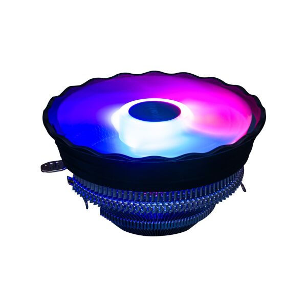 Evercool CS-01 Rainbow 3Pin 12cm Fan Intel LGA1700/AMD AM5 Uyumlu Hava Soğutmalı