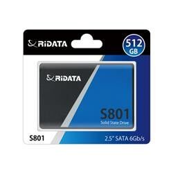 512GB Ridata Sata III S801 Read Up 520MB/s SSD Disk