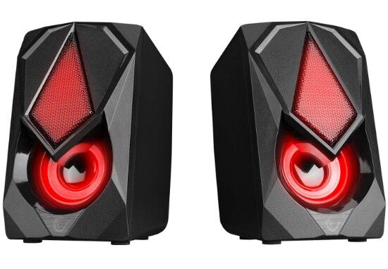 Rampage RMS-G19 2.0 5 Watt LED Işıklı Siyah Multimedia Speaker
