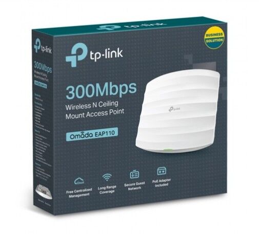 Tp-link EAP110 300Mbps Kablosuz N Tavan Tipi Access Point