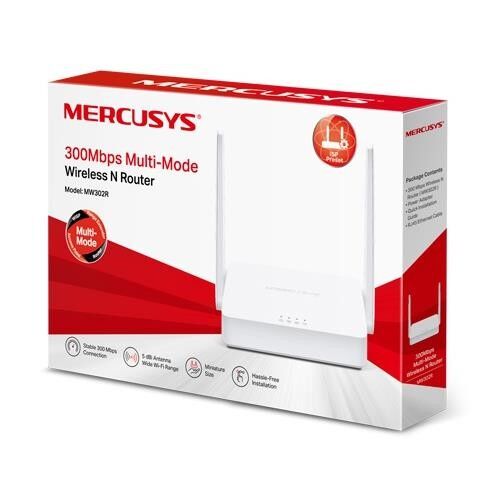 TP-Link Mercusys MW302R 300Mbps Multi-Mode Wi-Fi Router