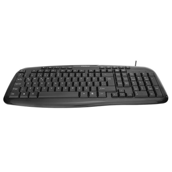 Everest UN-795 Siyah Usb Q Multimedia Klavye + Mouse Set