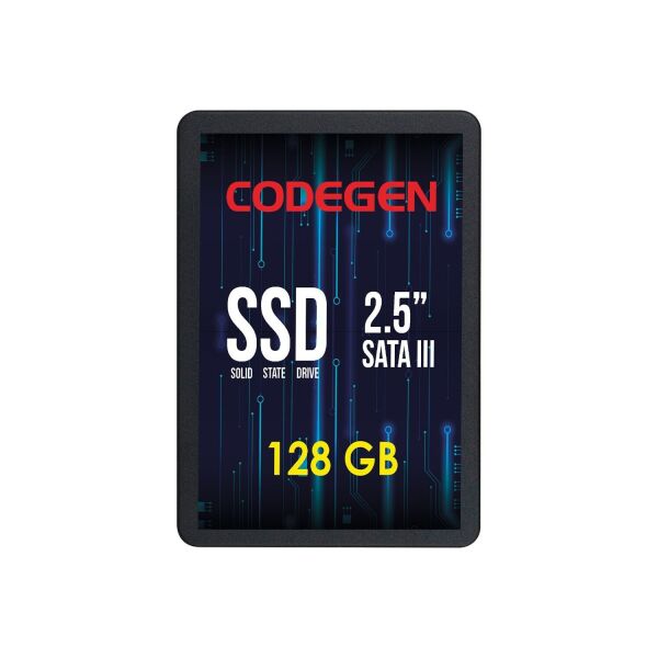 128GB Codegen CDG-128GB-SSD25 560- 500MB/s SATA-3 SSD Disk