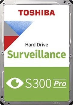 10 TB Toshiba S300 PRO 7200Rpm 512MB Sata3 180TB/Y (MD10ADA10TV) 7/24 Güvenlik D