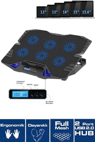 Frisby FNC-5235ST Gamıng Notebook Soğutucu & Stand