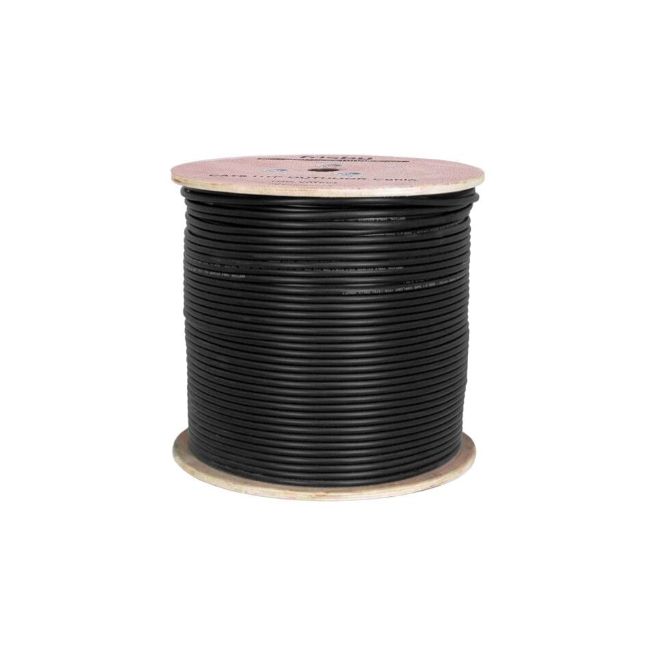 Frisby FNW-CAT624 CAT6 UTP 23AWG Outdoor Kablo Siyah (305m)