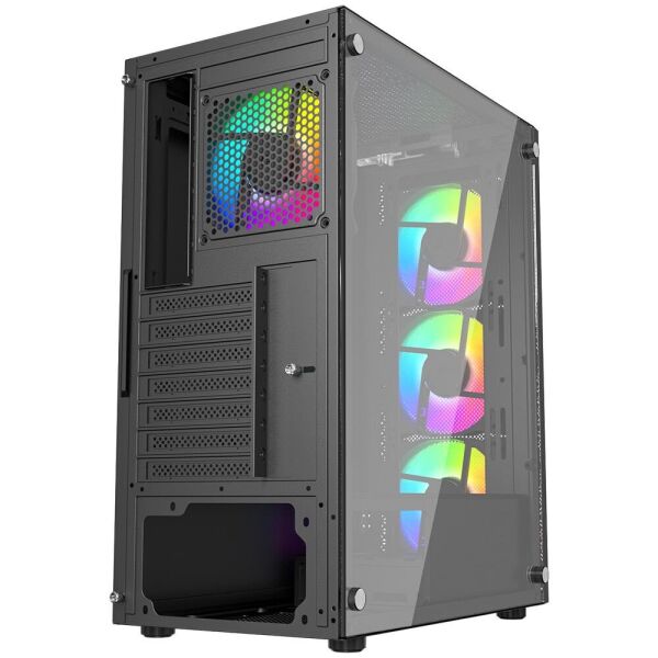 GameBooster GB-G2616B USB3.0 Mesh Panel Siyah Kasa (PSU Yok)