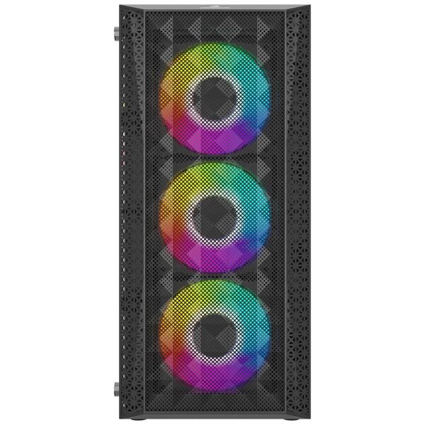 GameBooster GB-G2616B USB3.0 Mesh Panel Siyah Kasa (PSU Yok)