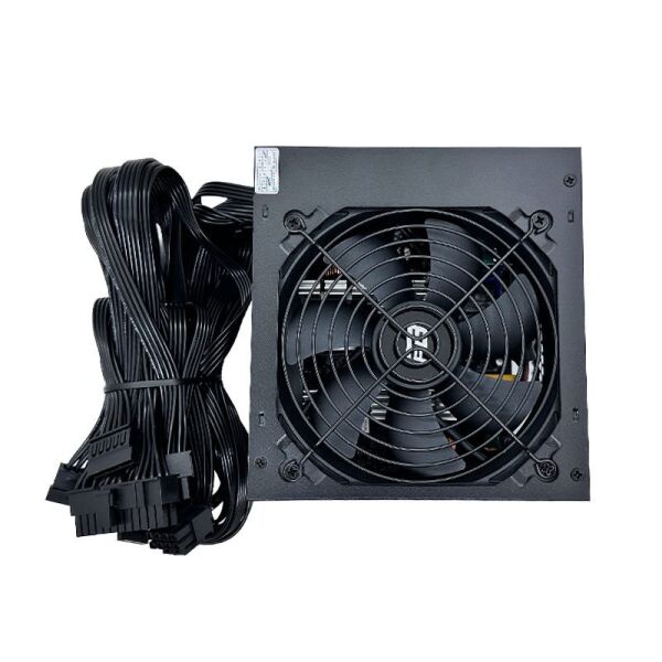 PowerBoost PB600WB 600W 80+ White APFC 4*PCI-E 6+2 Pin 12cm Siyah Fanlı ATX PSU