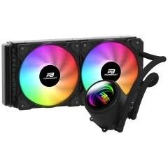 PowerBoost CIRCLE 240B R.Bow Fan LGA1700/AM5 Uyumlu 240mm CPU Sıvı Soğutma Siyah